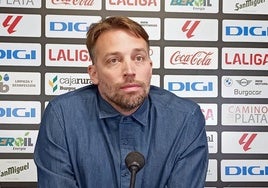 Miguel Pérez Cuesta 'Michu', director deportivo del Burgos CF.