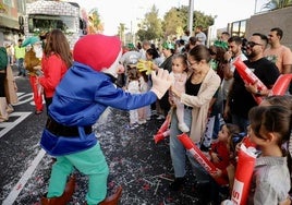 Uno de los momentos de la Cabalgata de Reyes 2025 en Las Palmas de Gran Canaria.