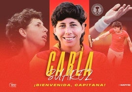 La grancanaria Carla Suárez, nueva seleccionadora nacional de tenis