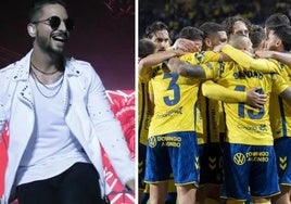 El concierto de Maluma y el partido de la UD Las Palmas frente al Alavés será el mismo día.