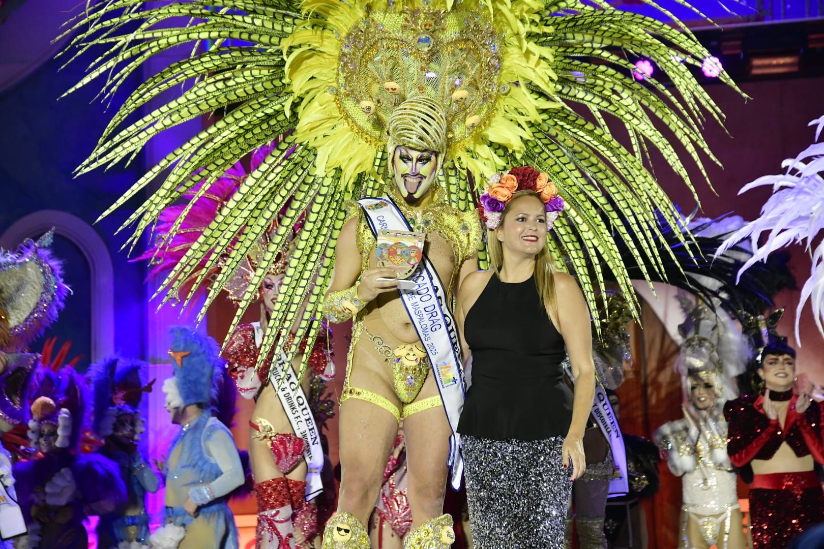 La gala drag queen del carnaval de Maspalomas, en imágenes