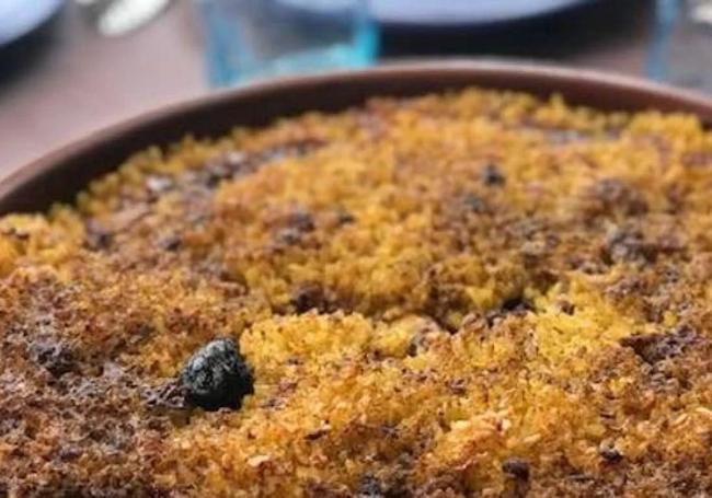 Almuerzo del miércoles: arroz al horno