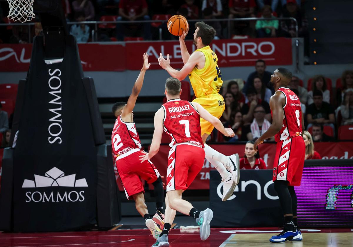 Exhibición estelar de Shurna para la reacción del Granca (87-97)