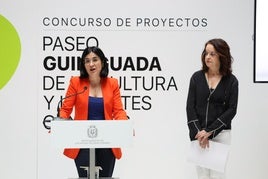 Un momento del acto en el que se desveló el nombre de la propuesta ganadora.