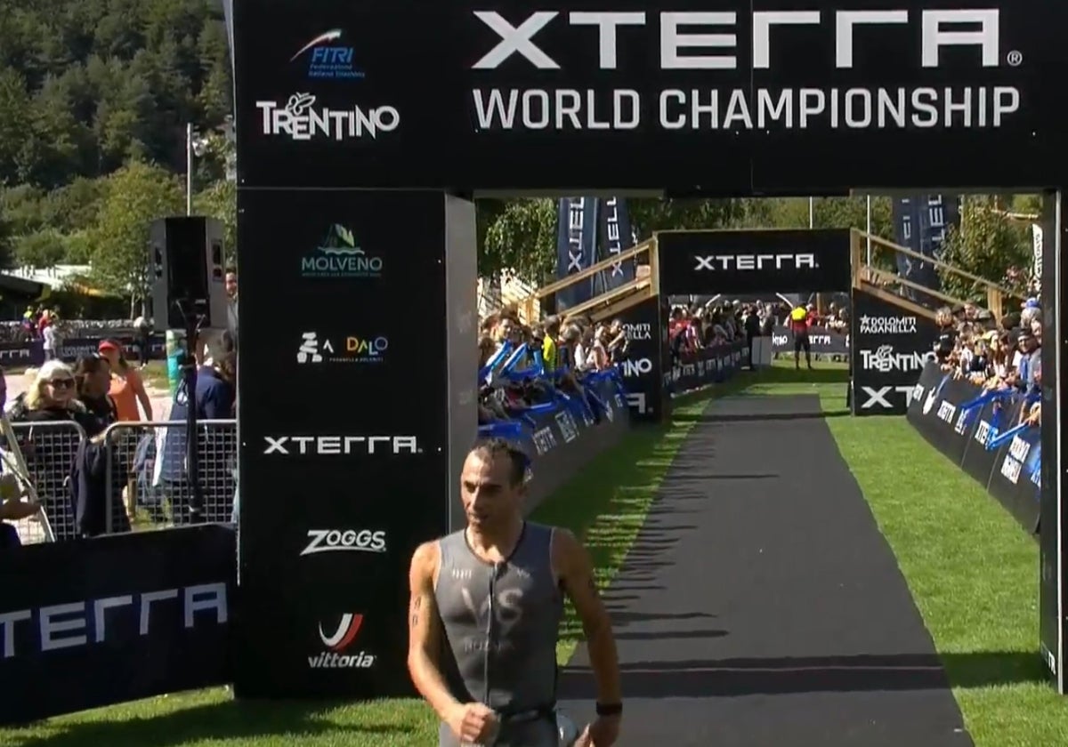 Rubén Ruzafa, cuarto en el Mundial XTerra en Italia