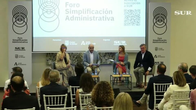 Mesa sobre la problemática actual y la experiencia en Madrid en el Foro de Simplificación Administrativa de SUR
