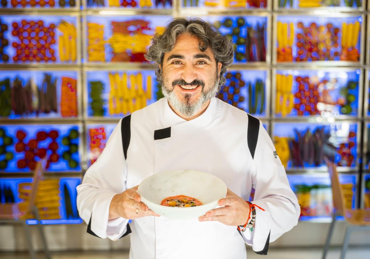 Tony García es el chef andaluz de los vegetales y del Mar Alborán