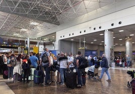 Una imagen del aeropuerto de Tenerife.