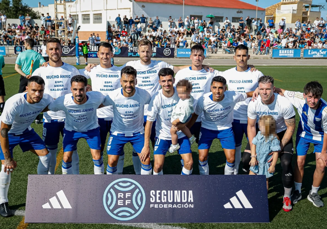Un once del La Unión de esta temporada.