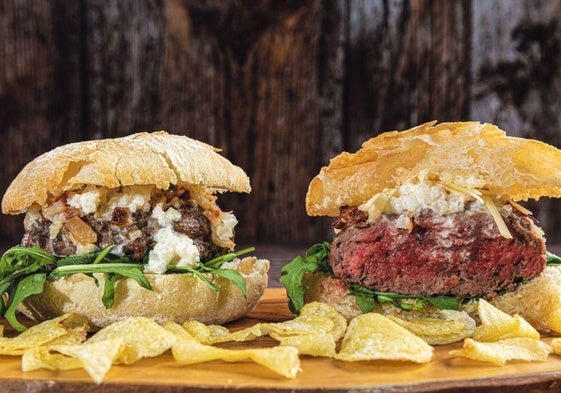 Hamburguesa gitana de Martín Berasategui.