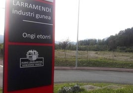 Terreno en el que está proyectada la planta de reciclaje.