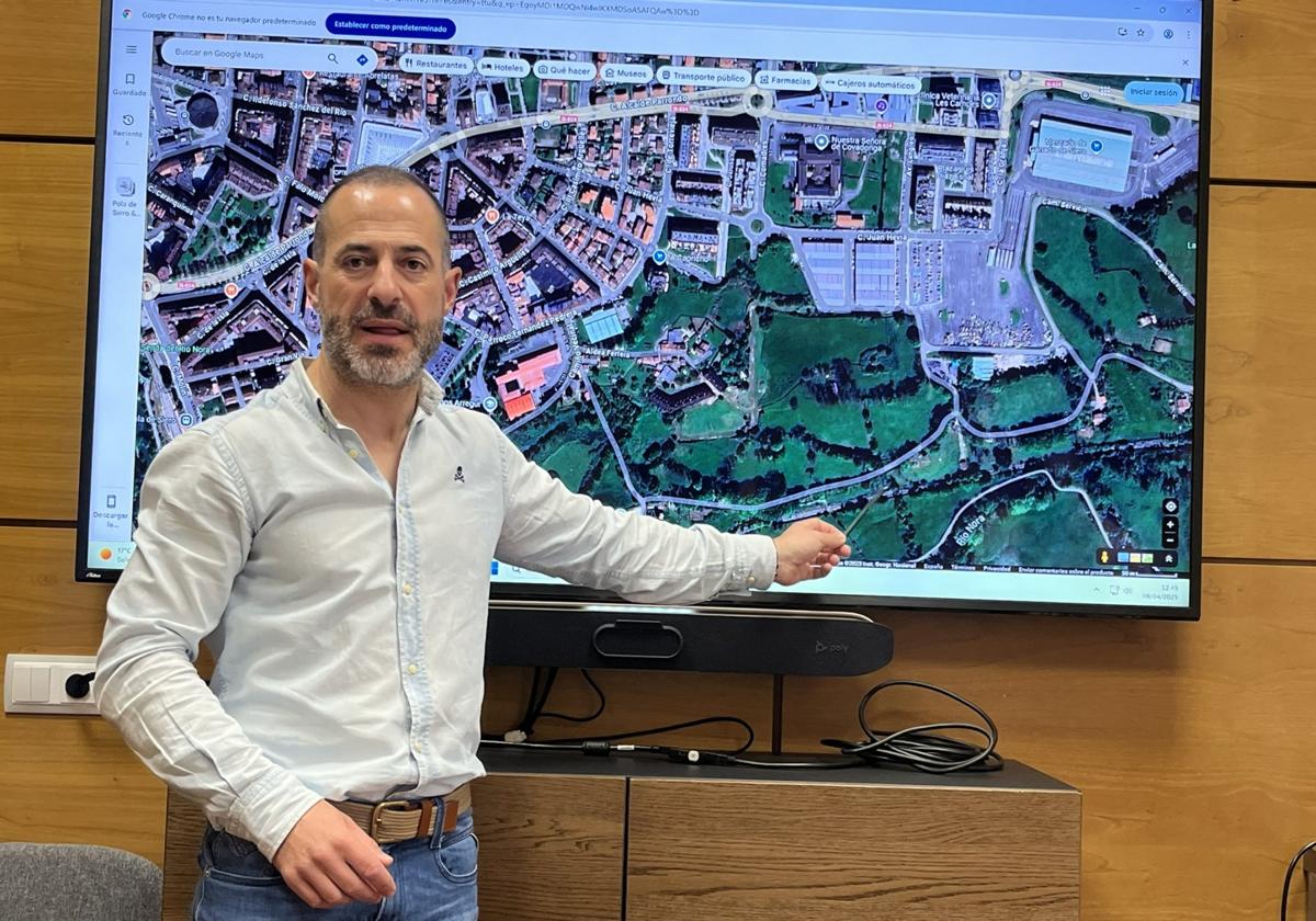 Ángel García, alcalde de Siero: «La ciudad deportiva del Real Oviedo forma parte de nuestro proyecto de futuro»