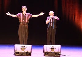 Faemino y Cansado, en el Teatro Jovellanos en 2023.