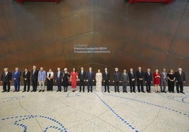 El Palacio Euskalduna acoge hoy la ceremonia de entrega de los Premios Fundación BBVA Fronteras del Conocimiento