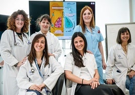 Ester Saez de Adana, Julia Amaranta, Izaskun Alejo, Amaia San Martín, Naiara Leria y Zuriñe Ortiz de Zárate conforman el equipo.