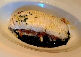 Pescados y mariscos en la antigua cofradía