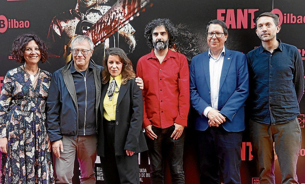 Amaia Domingo, Daniel Monzón, Eva Llorach, Babak Anvari, Gonzalo Olabarria y Kit Fraser. 