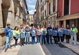 Los representantes de las asociaciones y concejales presentaron esta iniciativa cultural.