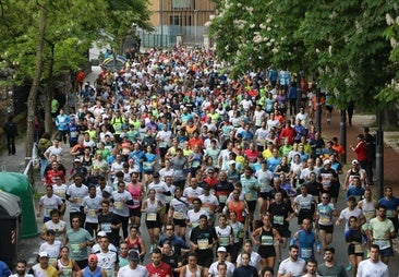 Las imágenes de la carrera