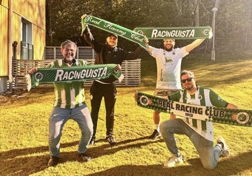 Pasión verdiblanca: 2.500 kilómetros para ver al Racing, y sin entrada