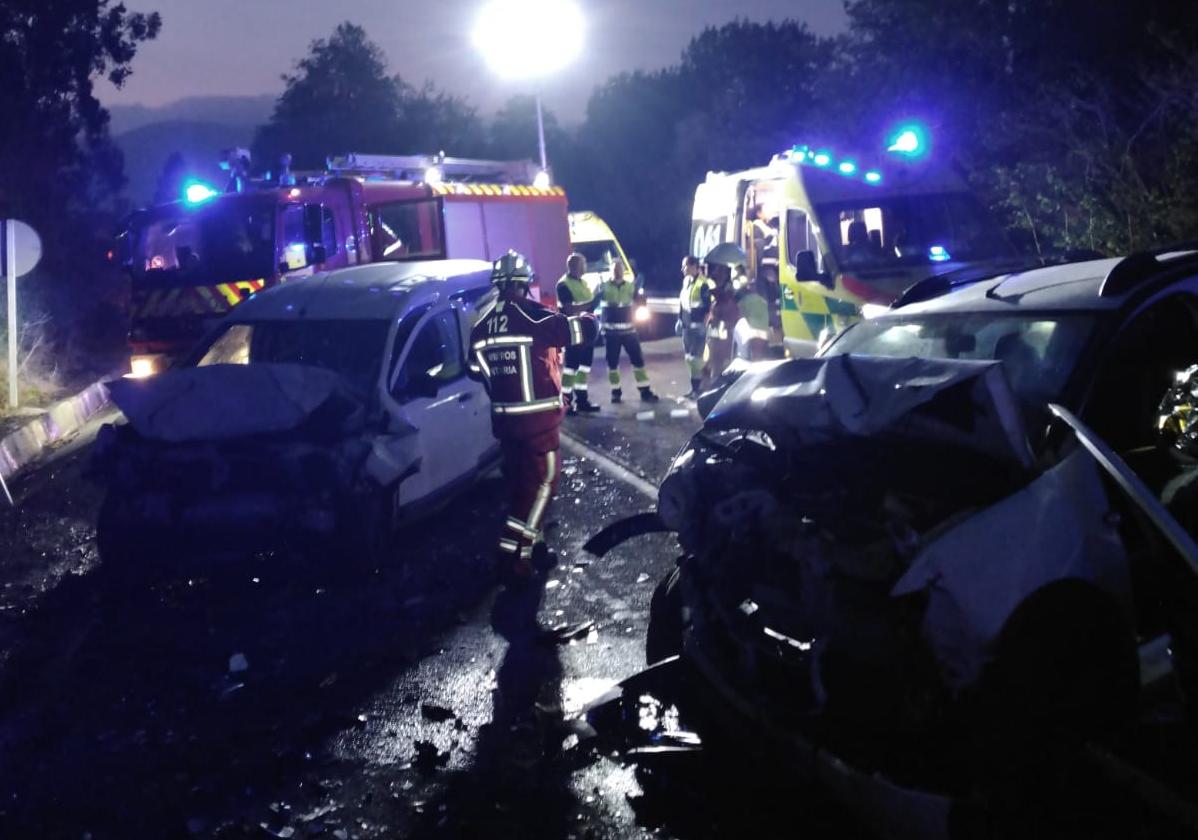 Continúan en la UCI dos de los heridos en el accidente entre Los Corrales y Cieza