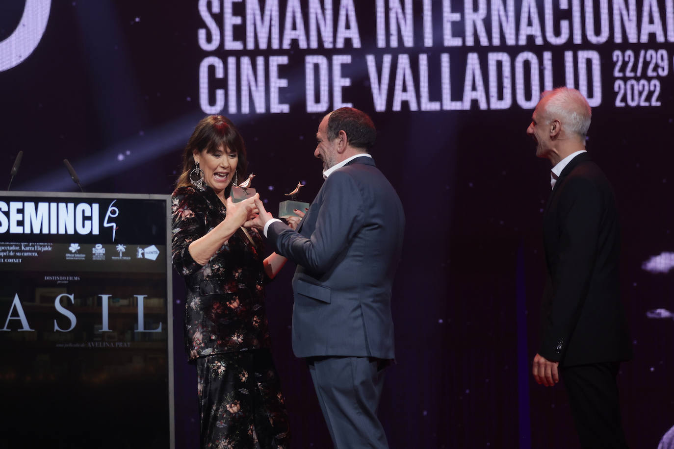 Fotos: Gala de clausura de la Seminci 2022 (1/2)