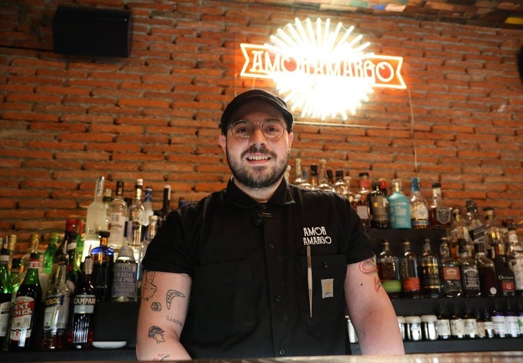El coctelero vallisoletano, Víctor Díez