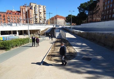 La unión peatonal entre los túneles de Delicias finiquita la última obra de la integración