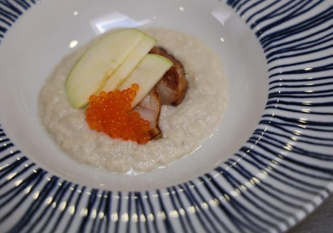 Fresco, sabroso y muy diferente. Así es esta versión de la Brandada de Bacalao