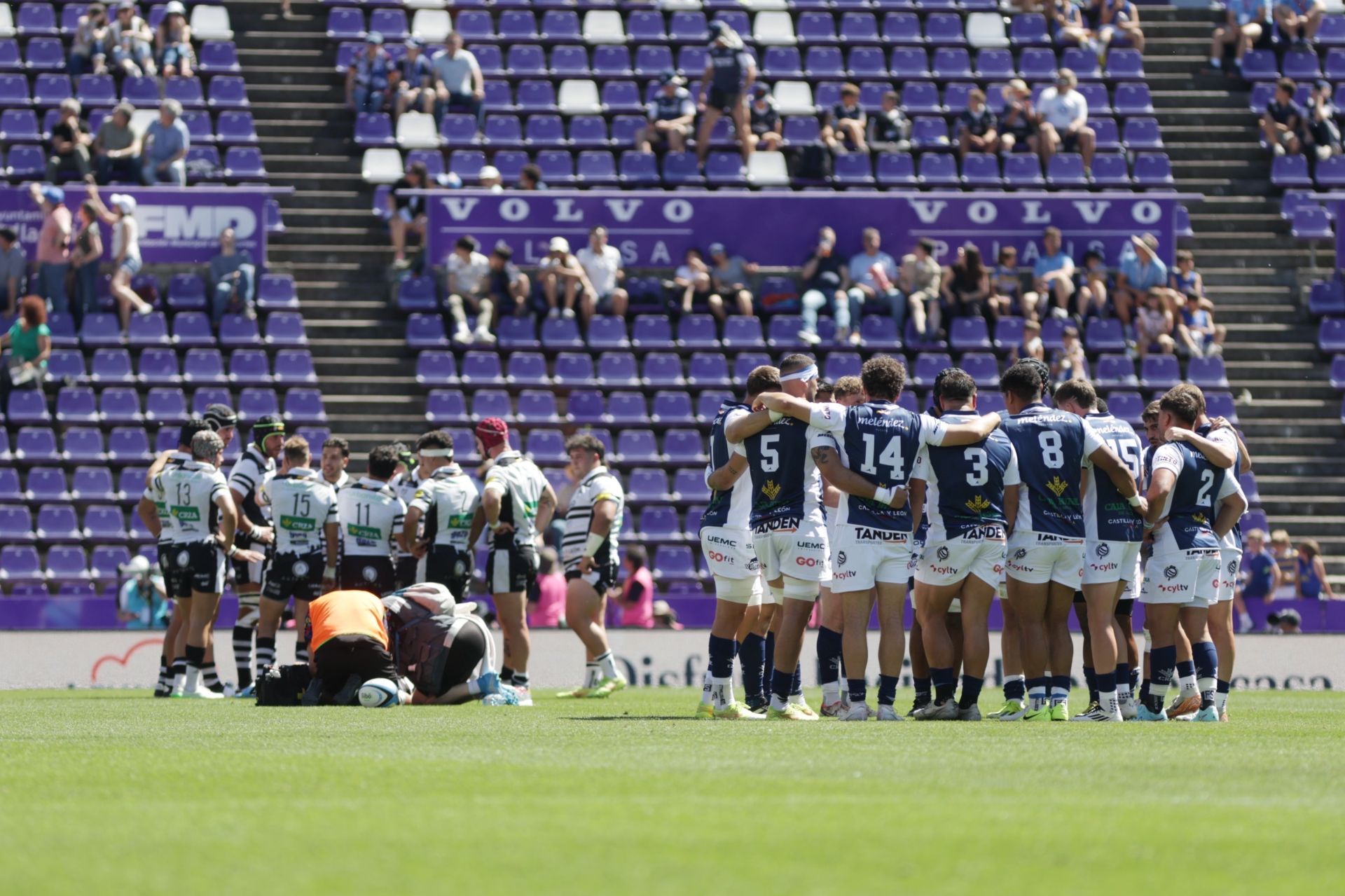 Final de la Copa del Rey de rugby entre el VRAC y El Salvador