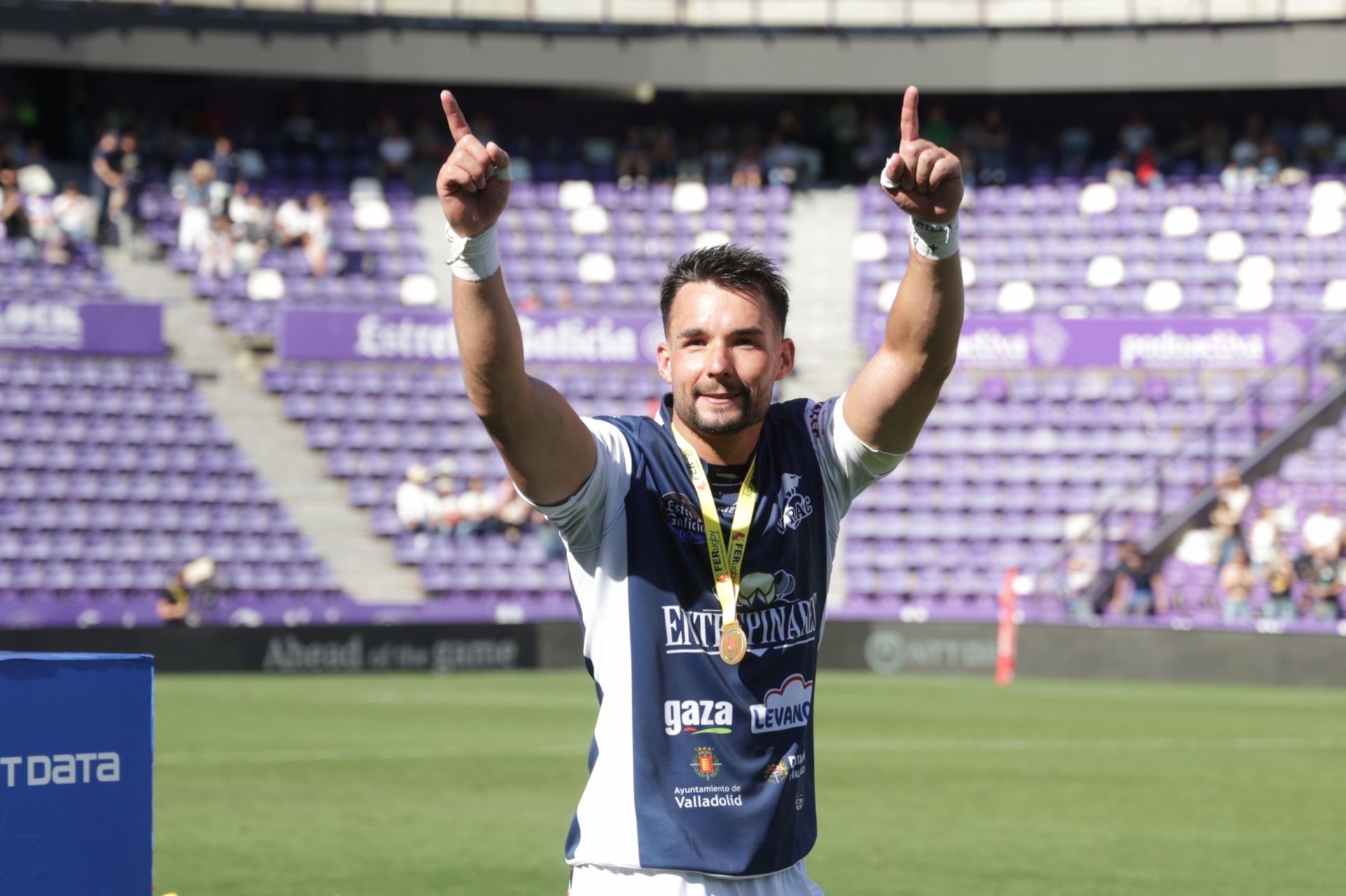 Final de la Copa del Rey de rugby entre el VRAC y El Salvador
