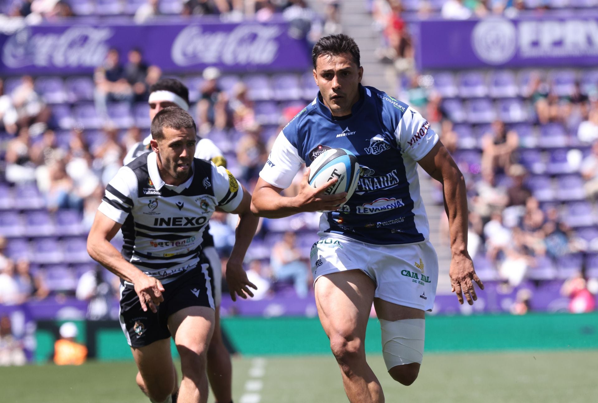 Final de la Copa del Rey de rugby entre el VRAC y El Salvador