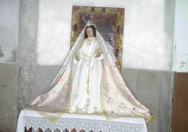La Virgen del Rosario.