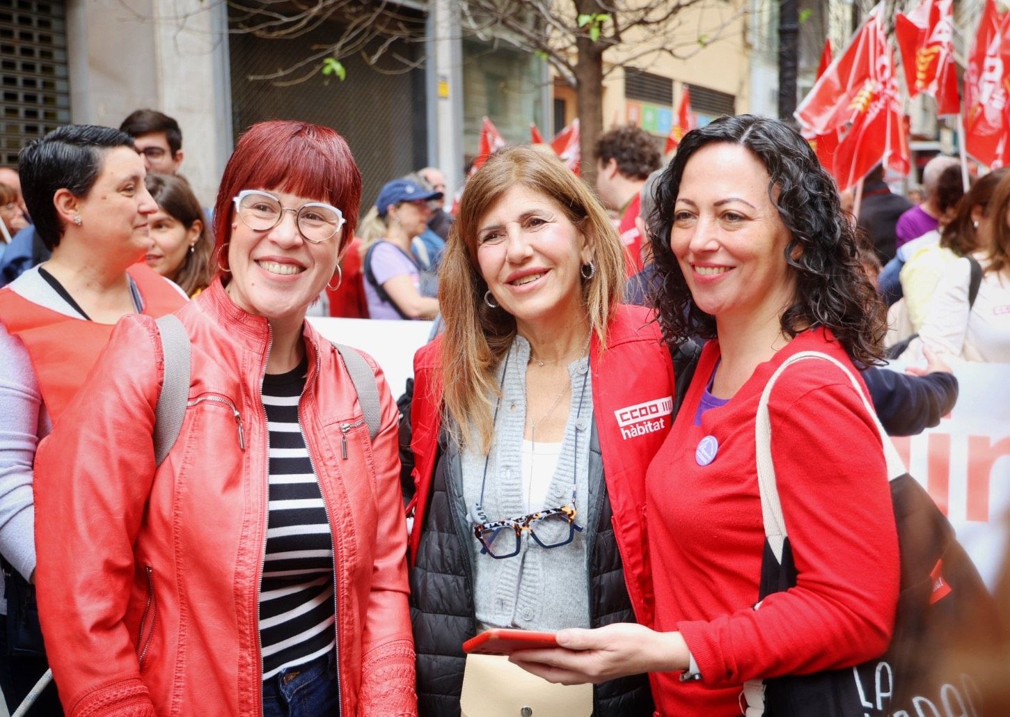 Manifestación por el Día del Trabajador en Valencia