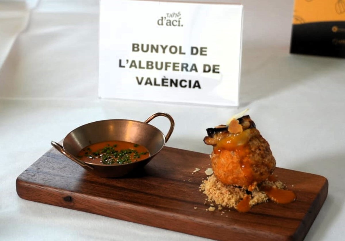 Pablo Margós de Gastro Trinquet gana el concurso de tapas de la región