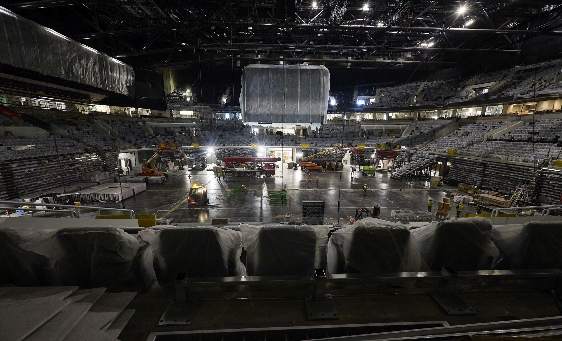Las primeras imágenes del interior del Roig Arena