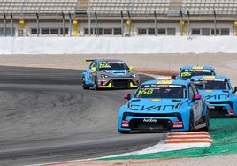 FIA TCR World Tour celebrado esta mañana en el Circuit Ricardo Tormo.
