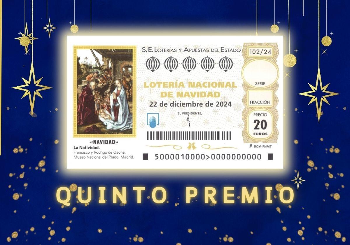 El 74778 se convierte en el tercer quinto premio de la Lotería de Navidad