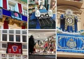 Los balcones y escaparates ganadores.