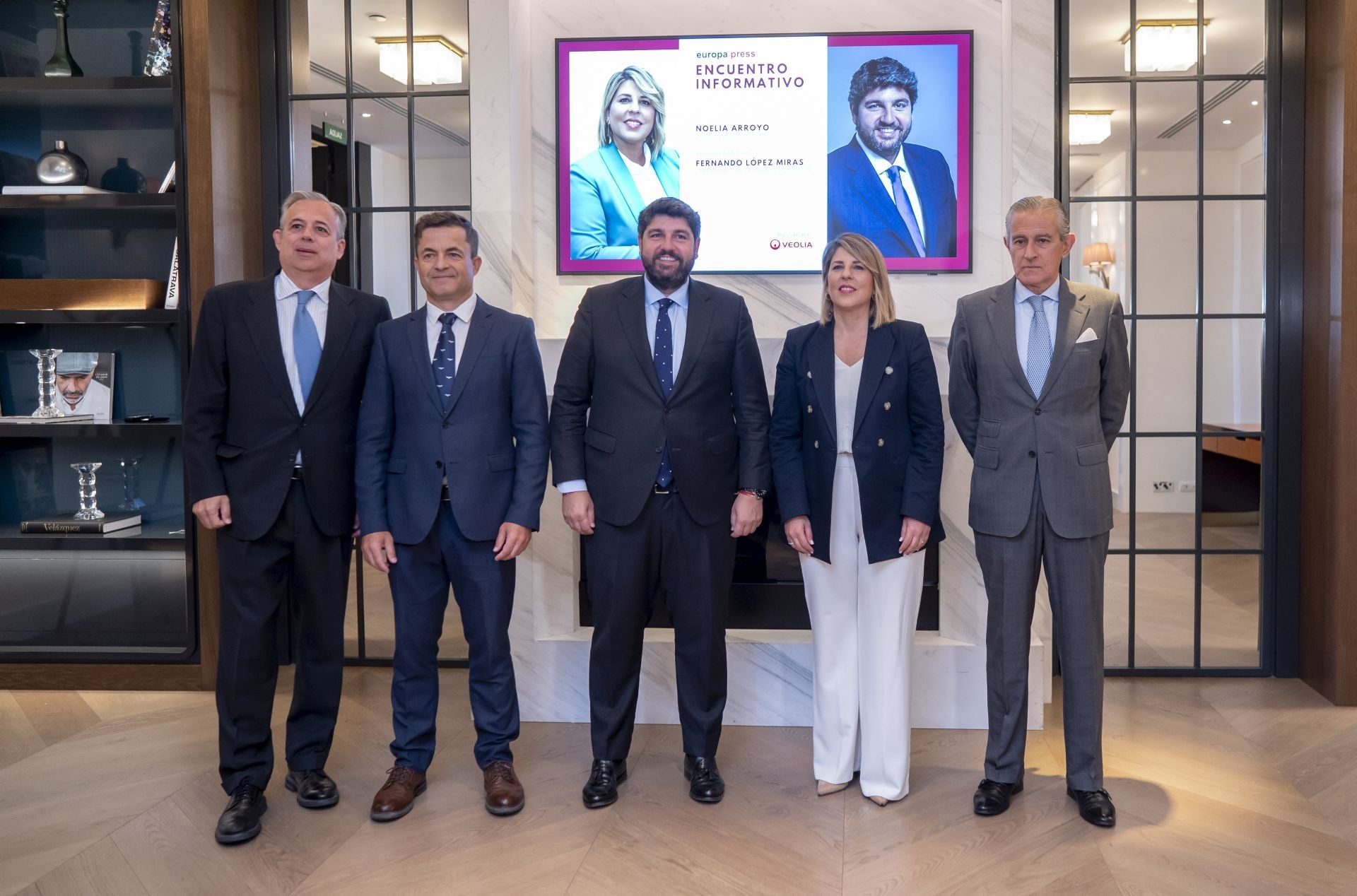 Las imágenes de Noelia Arroyo en el encuentro informativo de Europa Press celebrado en Madrid