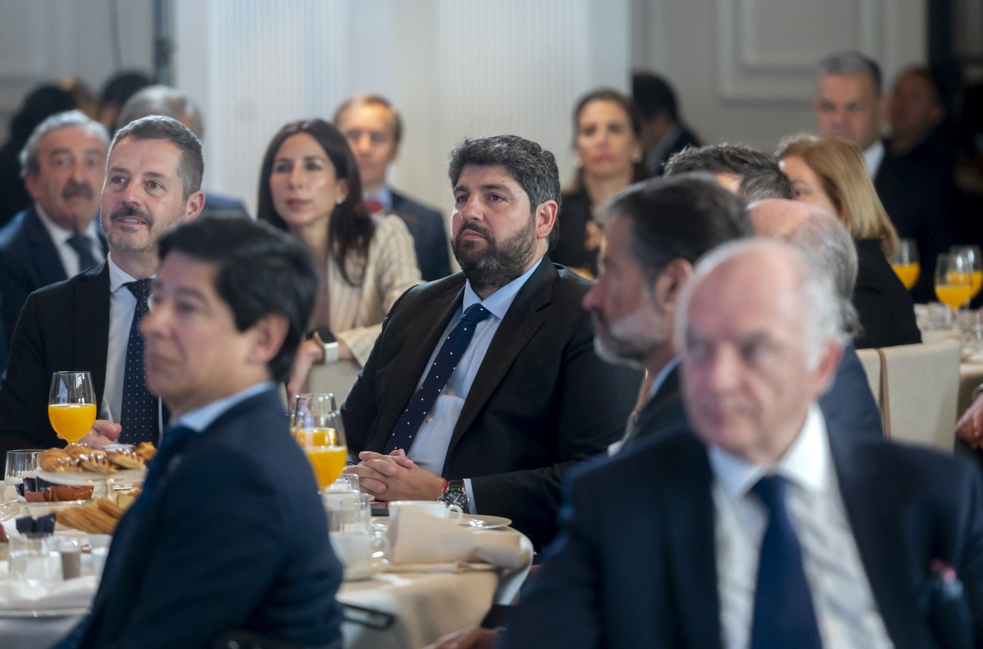 Las imágenes de Noelia Arroyo en el encuentro informativo de Europa Press celebrado en Madrid