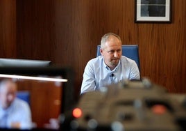 Jorge Pérez en una entrevista con Leonoticias.