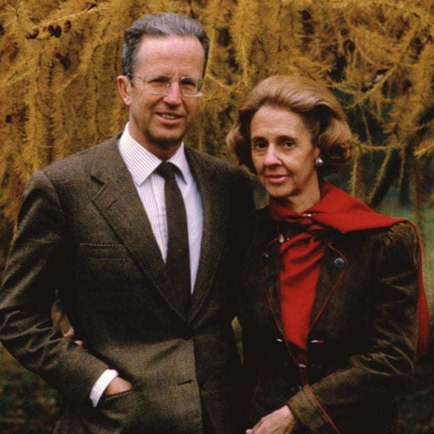 Balduino y Fabiola de Bélgica, en una imagen de 1980. 