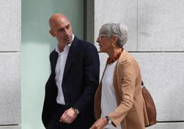 Luis Rubiales, en una imagen de archivo en la Audiencia Nacional.