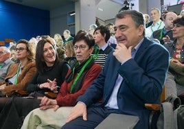 Aitor Esteban este sábado durante IX Asamblea General del PNV celebrada en San Sebastián.