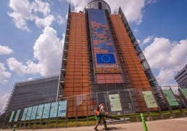 Edificio de la Comisión Europea en Bruselas.