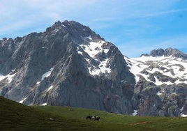 Zona del Espolón de los Franceses, en los Picos de Europa.