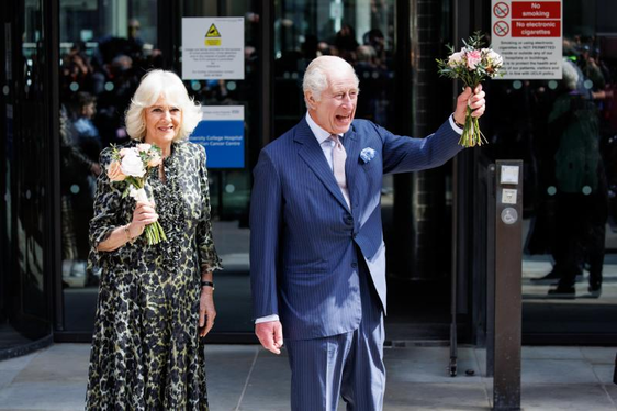 El rey Carlos III y la reina consorte Camilla.