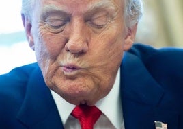 El presidente de Estados Unidos, Donald Trump