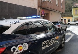 Un coche de la Policía Nacional.